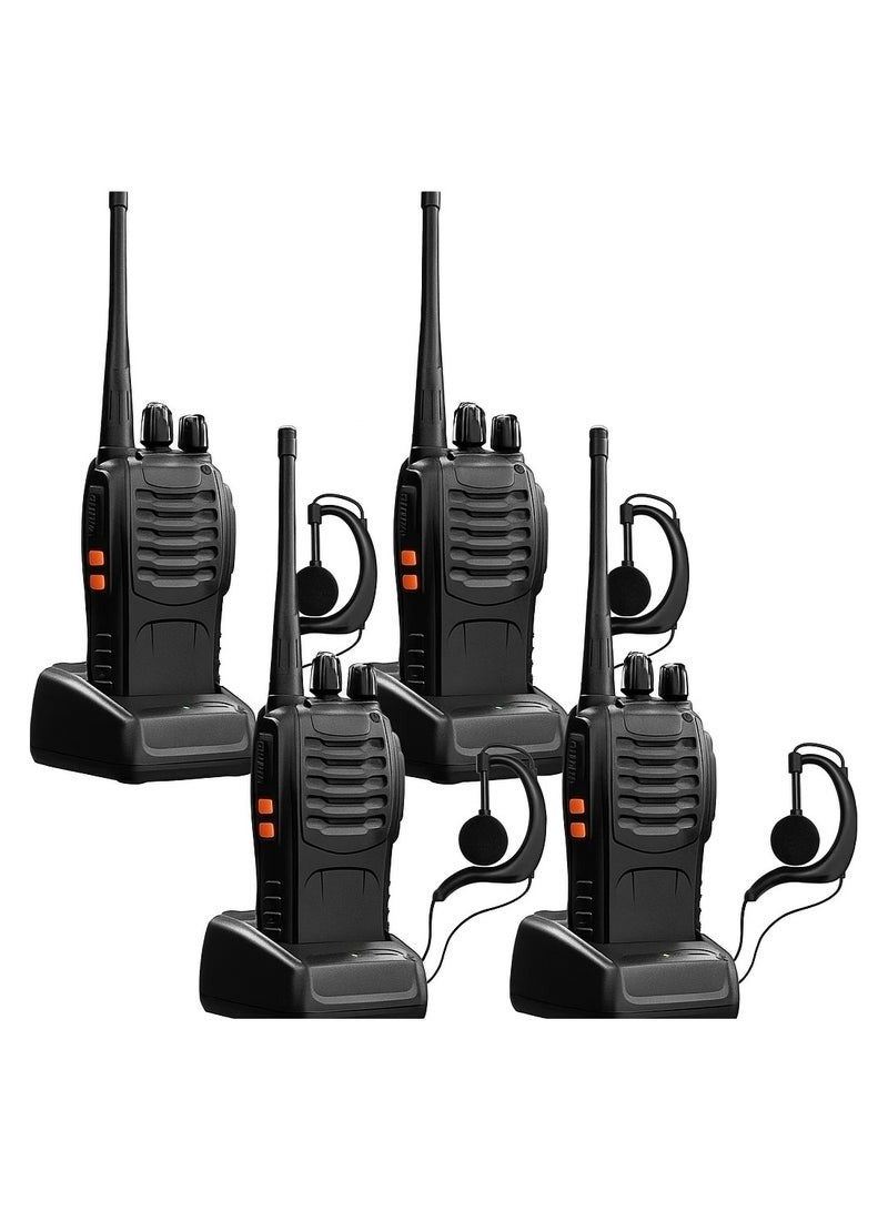 ZAICA PACK OF 4 Bf-888s Outdoor Pmr446Mhz European Frequency Intercom Wireless Handheld Manufacturer Spot - Image 1
